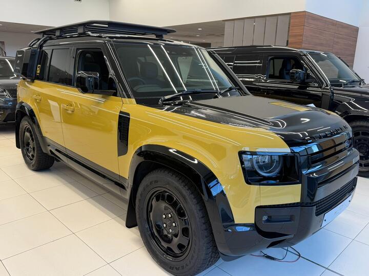 Land Rover Defender 110 3.0 D350 MHEV Trophy Edition Deep Sandglow Auto 4WD Euro 6 (s/s) 5dr