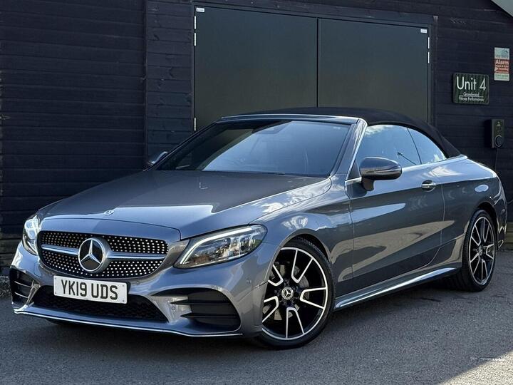 Mercedes-Benz C Class 2.0 C220d AMG Line (Premium) Cabriolet G-Tronic+ Euro 6 (s/s) 2dr