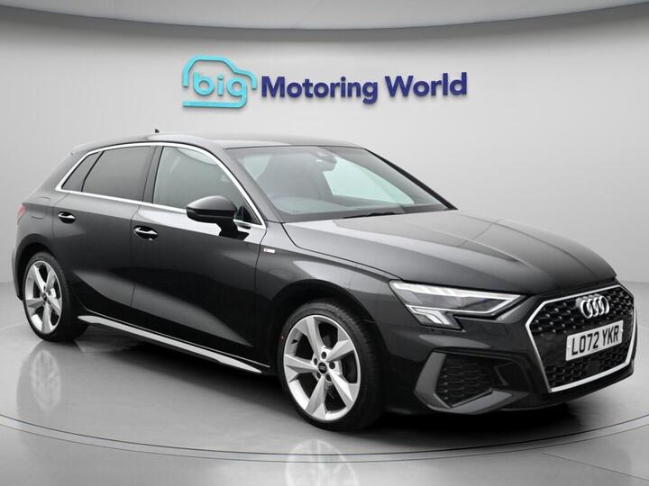 Audi A3 1.5 TFSI 35 S Line Sportback S Tronic Euro 6 (s/s) 5dr