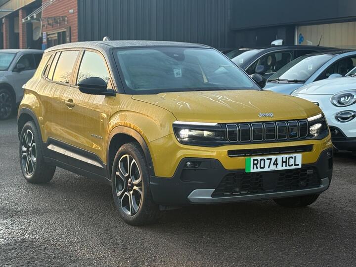 Jeep Avenger 54kWh 1st Edition Auto 5dr Jeep Avenger 54kWh 1st Edition Auto 5dr