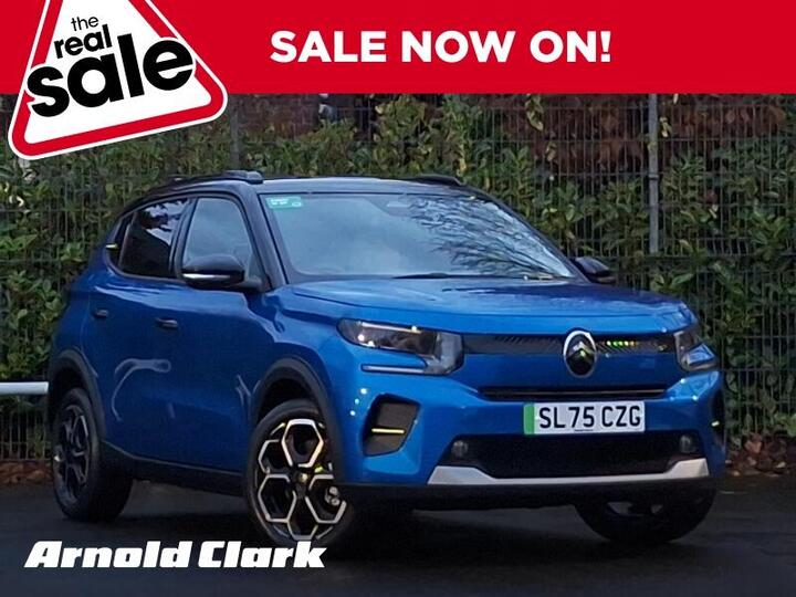 Citroen E-C3 Standard Range 44kWh MAX Auto 5dr (7.4kW Charger)