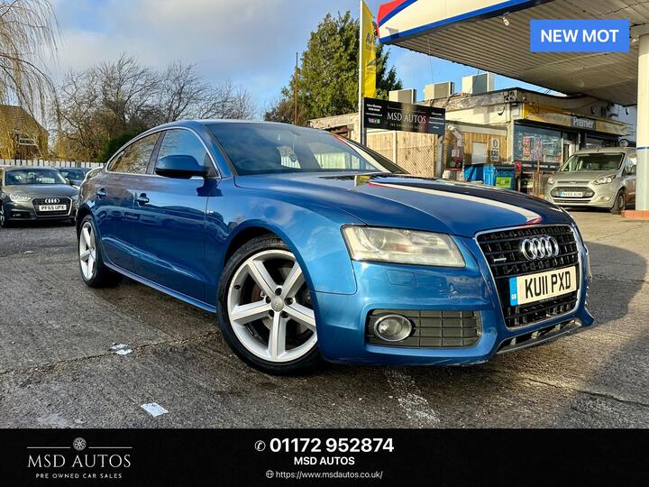 Audi A5 3.0 TDI V6 S Line Sportback Quattro Euro 5 5dr