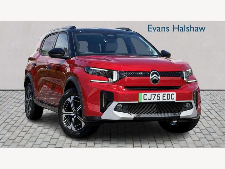 Citroen E-C3 ELECTRIC AIRCROSS HATCHBACK Standard Range 44kWh MAX Auto 5dr (7.4kW Charger)
