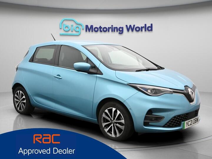 Renault Zoe R135 EV50 52kWh GT Line Auto 5dr (Rapid Charge) Renault Zoe R135 EV50 52kWh GT Line Auto 5dr (Rapid Charge)