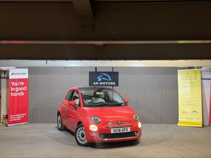 Fiat 500 1.2 Lounge Euro 6 (s/s) 3dr