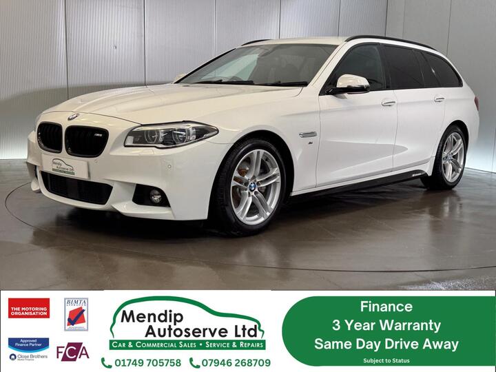 BMW 5 Series 2.0 520d M Sport Touring Auto Euro 6 (s/s) 5dr