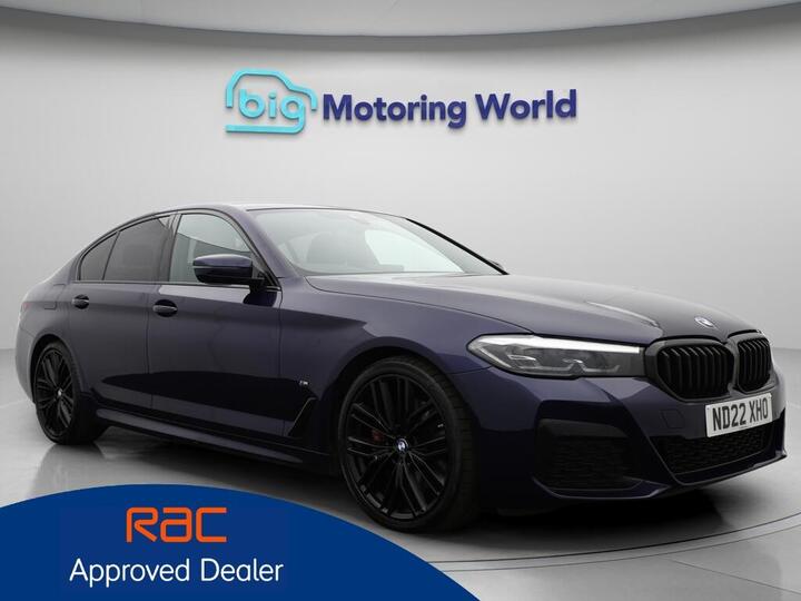 BMW 5 Series 2.0 520d MHT M Sport Steptronic Euro 6 (s/s) 4dr