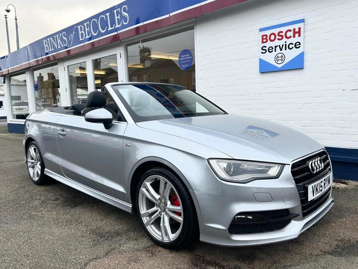 Audi A3 Cabriolet 1.4 TFSI CoD S Line S Tronic Euro 6 (s/s) 2dr
