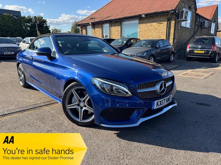 Mercedes-Benz C Class 2.1 C250d AMG Line Cabriolet G-Tronic+ Euro 6 (s/s) 2dr
