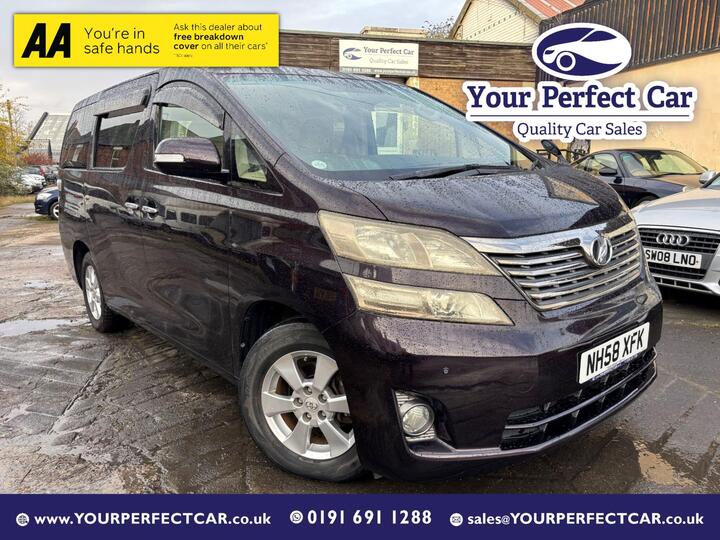 Toyota Vellfire GH25 V6 AWD