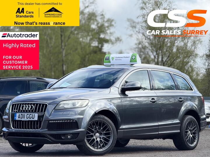 Audi Q7 3.0 TDI V6 S Line Tiptronic Quattro Euro 5 (s/s) 5dr
