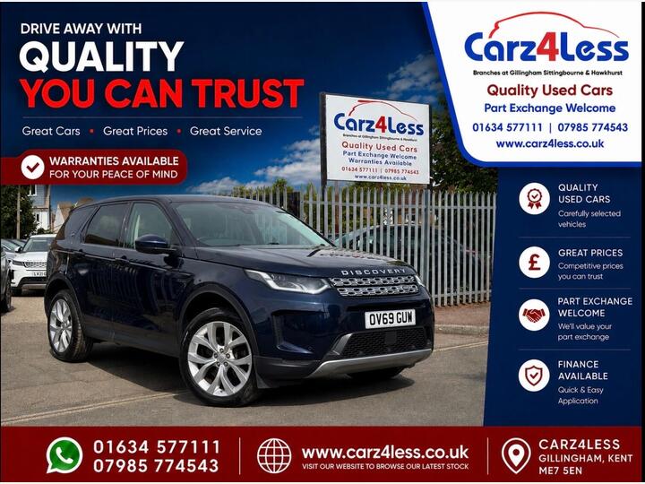 Land Rover Discovery Sport 2.0 D180 MHEV HSE Auto 4WD Euro 6 (s/s) 5dr