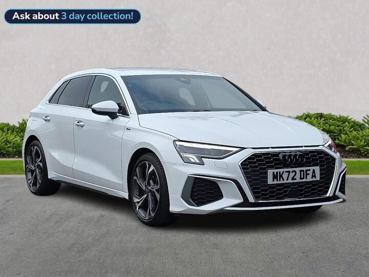 Audi A3 1.0 TFSI 30 S Line Sportback Euro 6 (s/s) 5dr