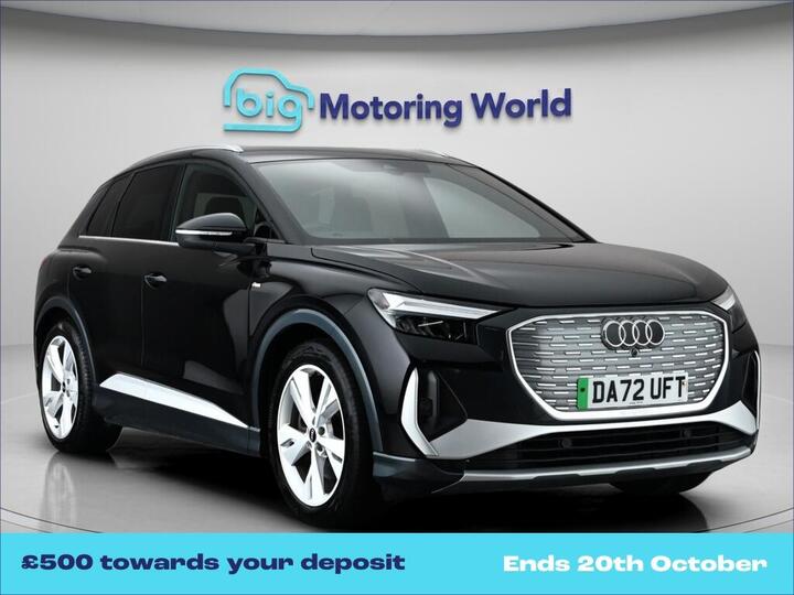 Audi Q4 E-tron 40 S Line Auto 5dr 82kWh
