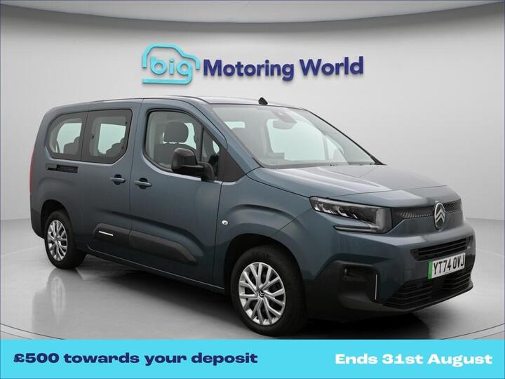 Citroen E-Berlingo 52kWh PLUS XL Auto 5dr (11kW Charger)