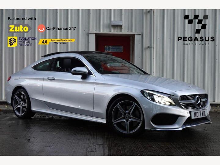 Mercedes-Benz C-CLASS 2.1 C250d AMG Line (Premium Plus) G-Tronic+ Euro 6 (s/s) 2dr Mercedes-Benz C-CLASS 2.1 C250d AMG Line (Premium Plus) G-Tronic+ Euro 6 (s/s) 2dr
