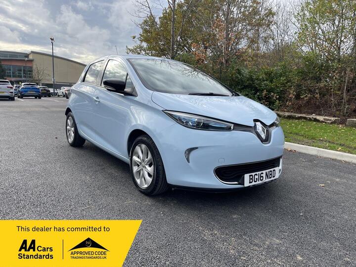 Renault Zoe 22kWh Dynamique Nav Auto 5dr (Battery Lease) Renault Zoe 22kWh Dynamique Nav Auto 5dr (Battery Lease)