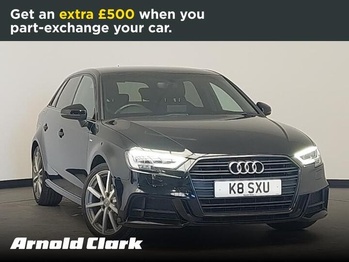 Audi A3 1.0 TFSI 30 Black Edition Sportback Euro 6 (s/s) 5dr