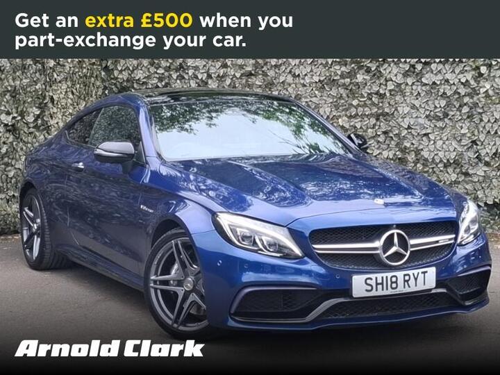 Mercedes-Benz C Class 4.0 C63 V8 BiTurbo AMG (Premium) SpdS MCT Euro 6 (s/s) 2dr