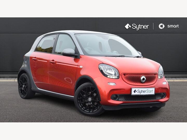 Smart FORFOUR HATCHBACK 0.9T Prime Sport (Premium) Twinamic Euro 6 (s/s) 5dr