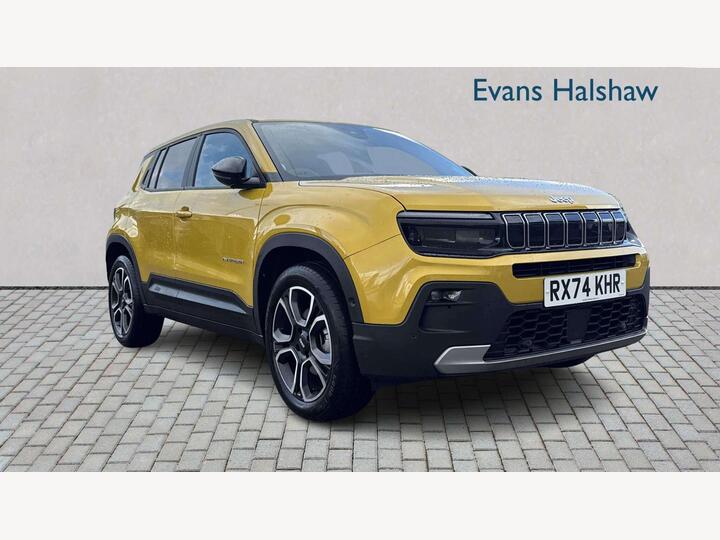 Jeep AVENGER HATCHBACK 1.2 E-Hybrid Summit E-DCT Euro 6 (s/s) 5dr Jeep AVENGER HATCHBACK 1.2 E-Hybrid Summit E-DCT Euro 6 (s/s) 5dr