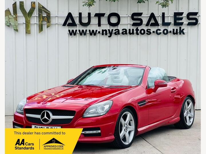 Mercedes-Benz SLK 1.8 SLK200 BlueEfficiency AMG Sport Edition 125 G-Tronic+ Euro 5 (s/s) 2dr Mercedes-Benz SLK 1.8 SLK200 BlueEfficiency AMG Sport Edition 125 G-Tronic+ Euro 5 (s/s) 2dr