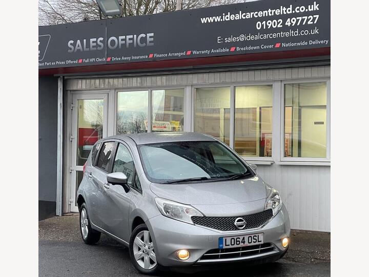 Nissan Note 1.2 DIG-S Tekna CVT Euro 5 (s/s) 5dr