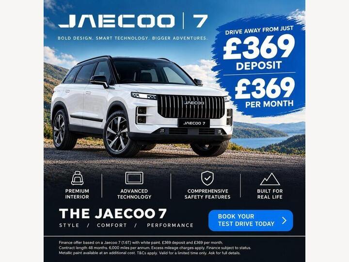 JAECOO 7 1.5T SHS 18.3kWh Luxury Auto Euro 6 (s/s) 5dr
