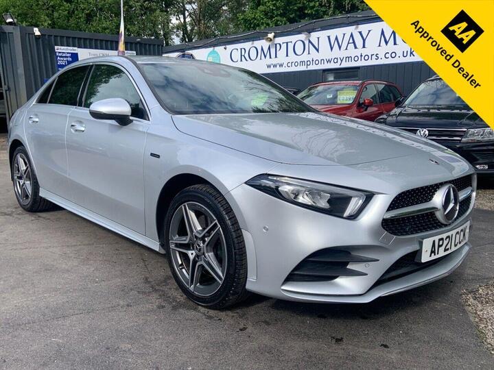 Mercedes-Benz A-CLASS 1.3 A250e 15.6kWh AMG Line (Premium 2) 8G-DCT Euro 6 (s/s) 4dr