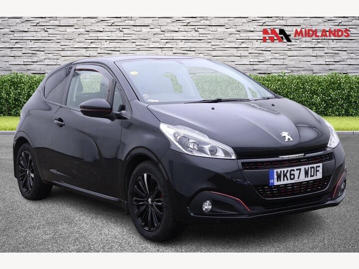 Peugeot 208 1.2 PureTech Black Edition Euro 6 3dr