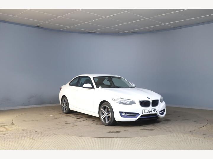 BMW 2 Series 2.0 218d Sport Euro 6 (s/s) 2dr