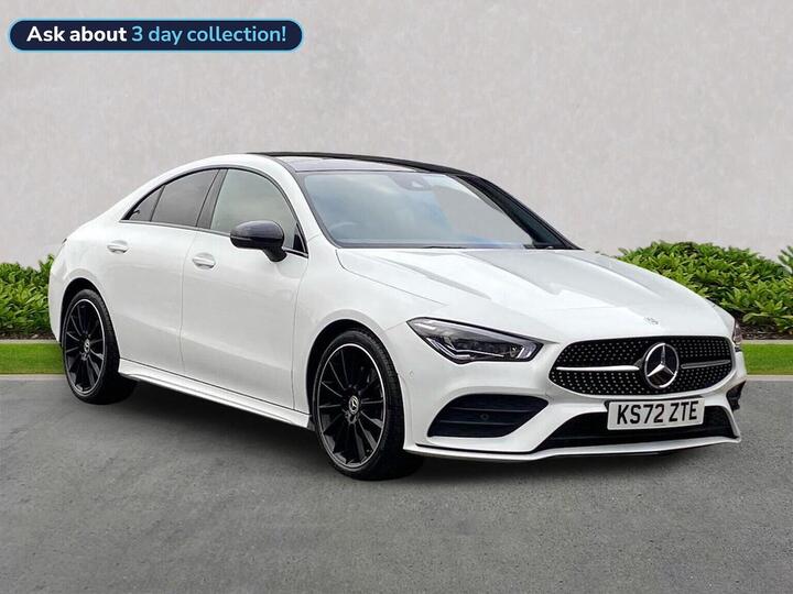Mercedes-Benz CLA 2.0 CLA220d AMG Line Night Edition (Premium Plus) Coupe 8G-DCT Euro 6 (s/s) 4dr Mercedes-Benz CLA 2.0 CLA220d AMG Line Night Edition (Premium Plus) Coupe 8G-DCT Euro 6 (s/s) 4dr