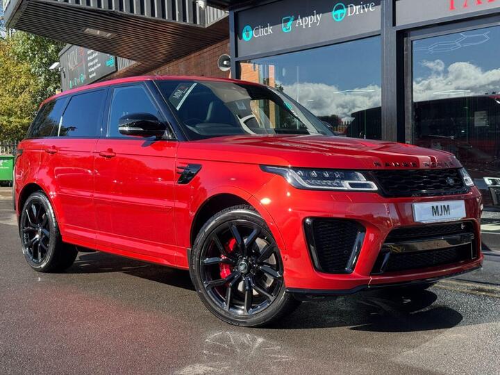 Land Rover RANGE ROVER SPORT 5.0 P575 V8 SVR Auto 4WD Euro 6 (s/s) 5dr