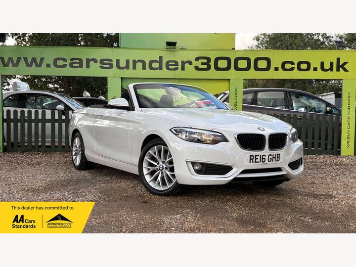 BMW 2 SERIES 2.0 218d SE Euro 6 (s/s) 2dr