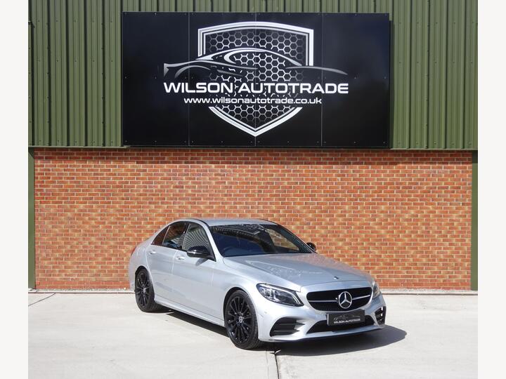 Mercedes-Benz C Class 2.0 C220d AMG Line Night Edition (Premium) G-Tronic+ Euro 6 (s/s) 4dr