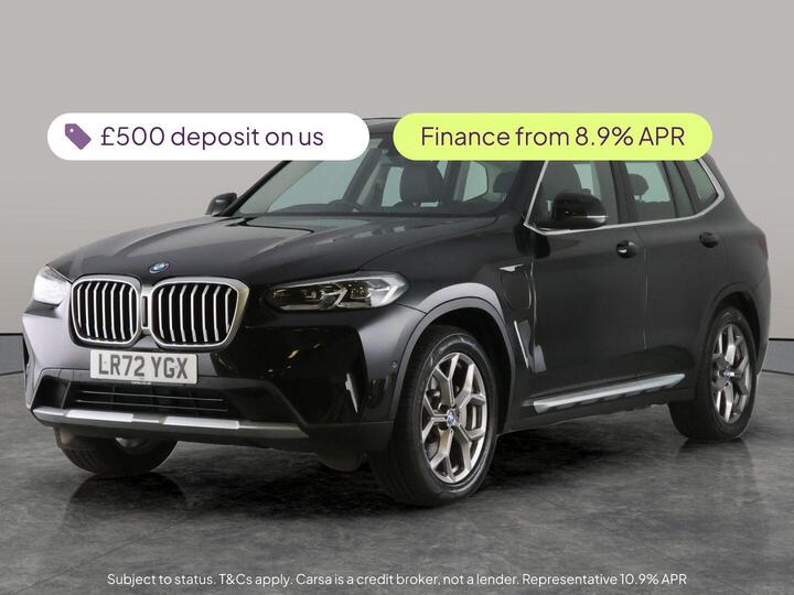 BMW X3 2.0 30e 12kWh XLine Auto XDrive Euro 6 (s/s) 5dr