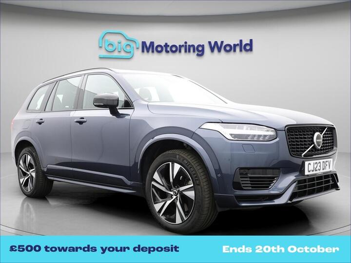 Volvo XC90 2.0h T8 Recharge 18.8kWh Plus Auto 4WD Euro 6 (s/s) 5dr