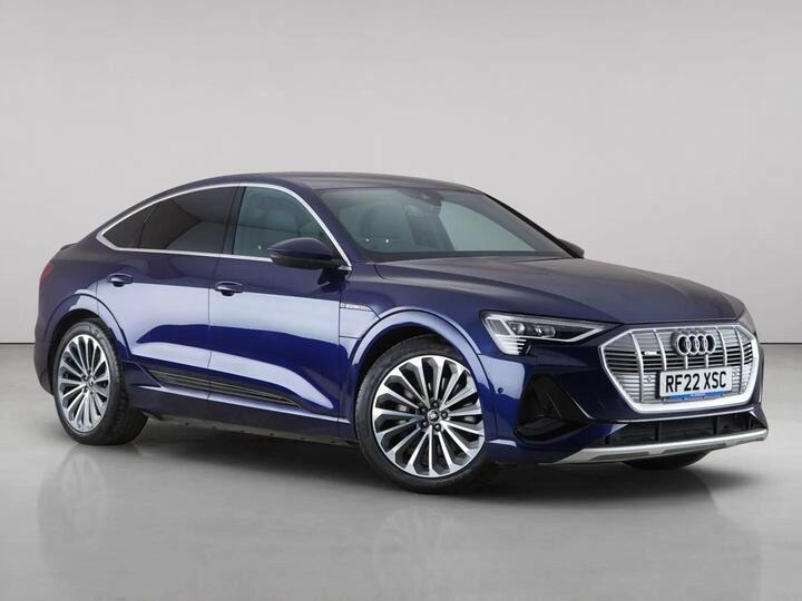 Audi E-tron 50 S Line Sportback Auto Quattro 5dr 71.2kWh (11kW Charger)