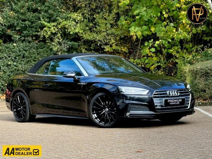 Audi A5 Cabriolet 2.0 TFSI 40 S Line S Tronic Euro 6 (s/s) 2dr Audi A5 Cabriolet 2.0 TFSI 40 S Line S Tronic Euro 6 (s/s) 2dr