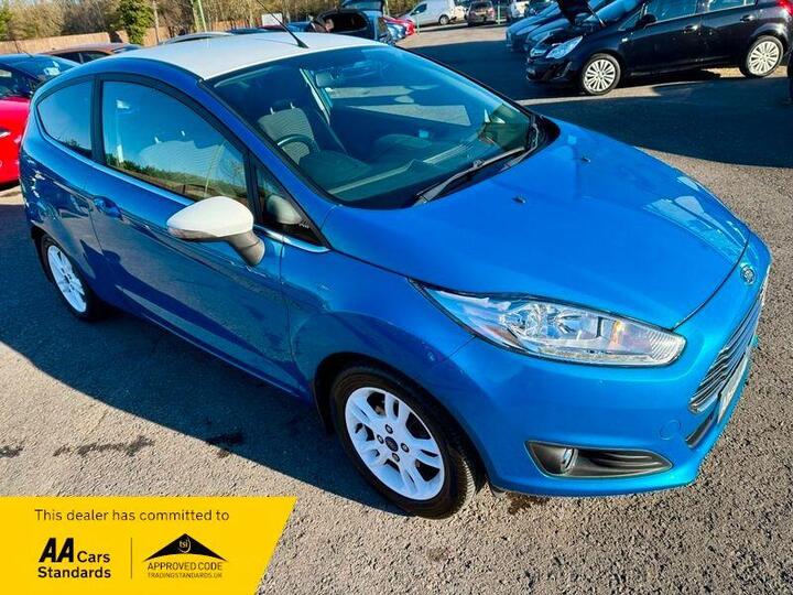 Ford Fiesta 1.0T EcoBoost Zetec Blue Edition Euro 6 (s/s) 3dr