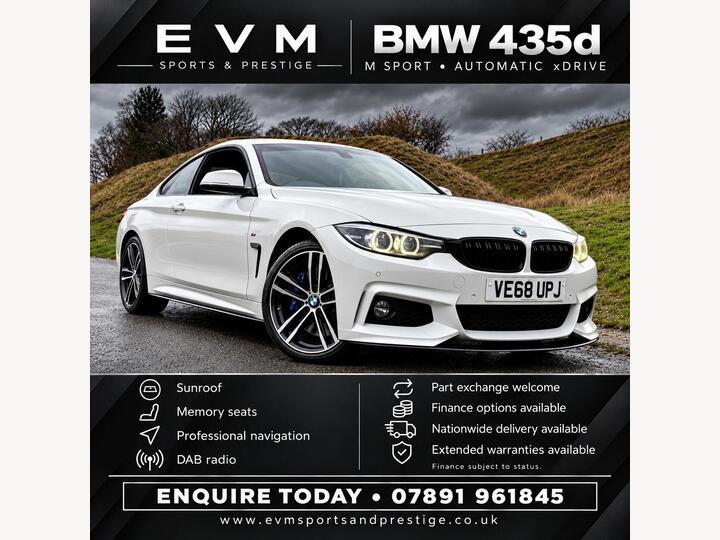 BMW 4 Series 3.0 435d M Sport Auto XDrive Euro 6 (s/s) 2dr