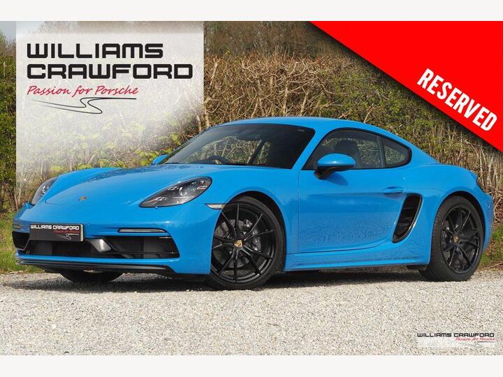 Porsche 718 Cayman 2.0T Euro 6 (s/s) 2dr