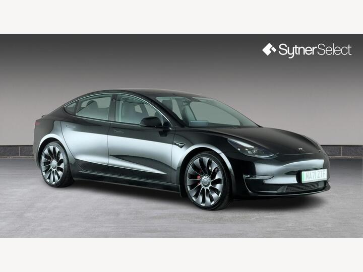 Tesla Model 3 (Dual Motor) Performance Auto 4WDE 4dr (Performance Upgrade)