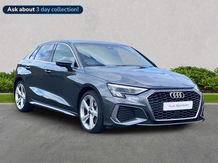 Audi A3 2.0 TDI 35 S Line Sportback S Tronic Euro 6 (s/s) 5dr