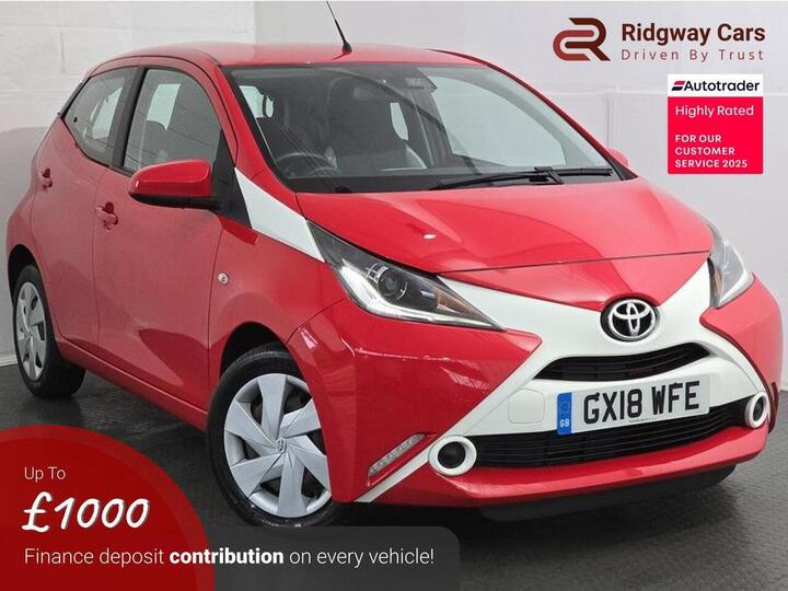 Toyota AYGO 1.0 VVT-i X-play Euro 6 5dr (Safety Sense)