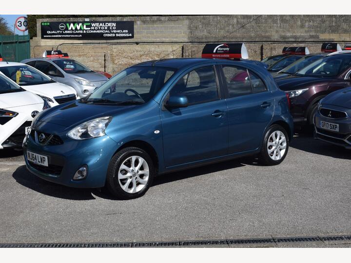 Nissan Micra 1.2 Acenta CVT Euro 5 5dr Nissan Micra 1.2 Acenta CVT Euro 5 5dr