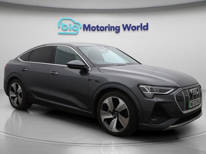 Audi E-tron 55 S Line Sportback Auto Quattro 5dr 95kWh (11kW Charger)