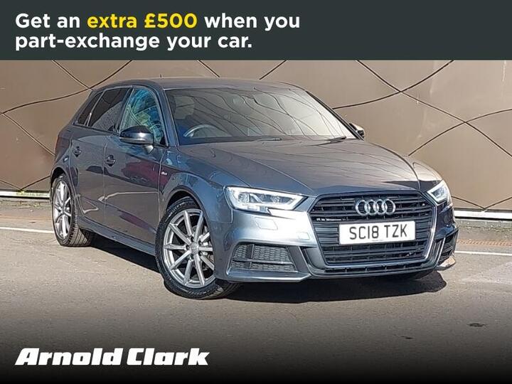 Audi A3 1.5 TFSI CoD Black Edition Sportback S Tronic Euro 6 (s/s) 5dr