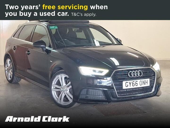 Audi A3 1.6 TDI S Line Sportback Euro 6 (s/s) 5dr