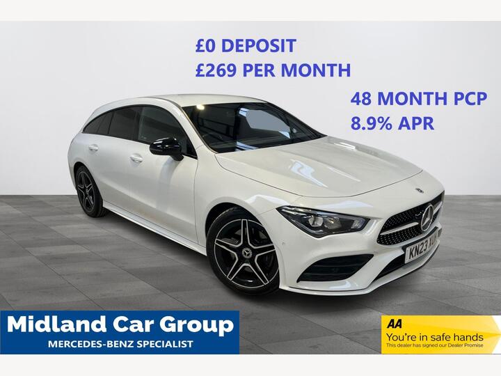Mercedes-Benz CLA 1.3 CLA200 AMG Line (Executive) Shooting Brake 7G-DCT Euro 6 (s/s) 5dr Mercedes-Benz CLA 1.3 CLA200 AMG Line (Executive) Shooting Brake 7G-DCT Euro 6 (s/s) 5dr